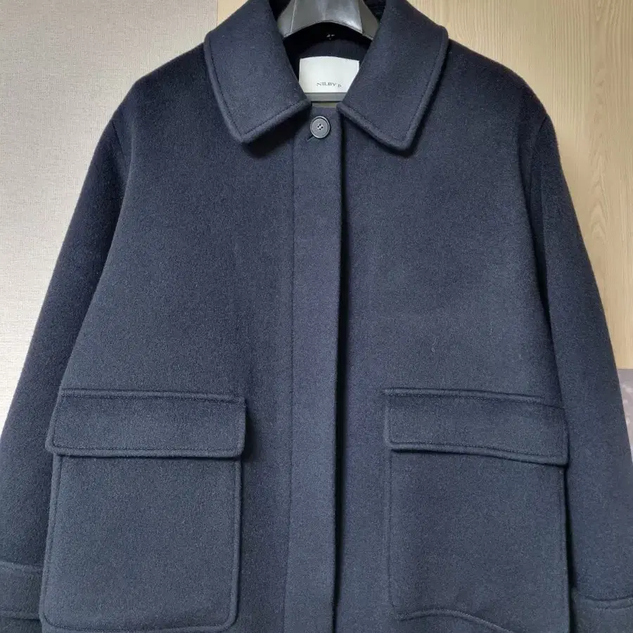 닐바이피 하프코트 22WN two-way basic half coat