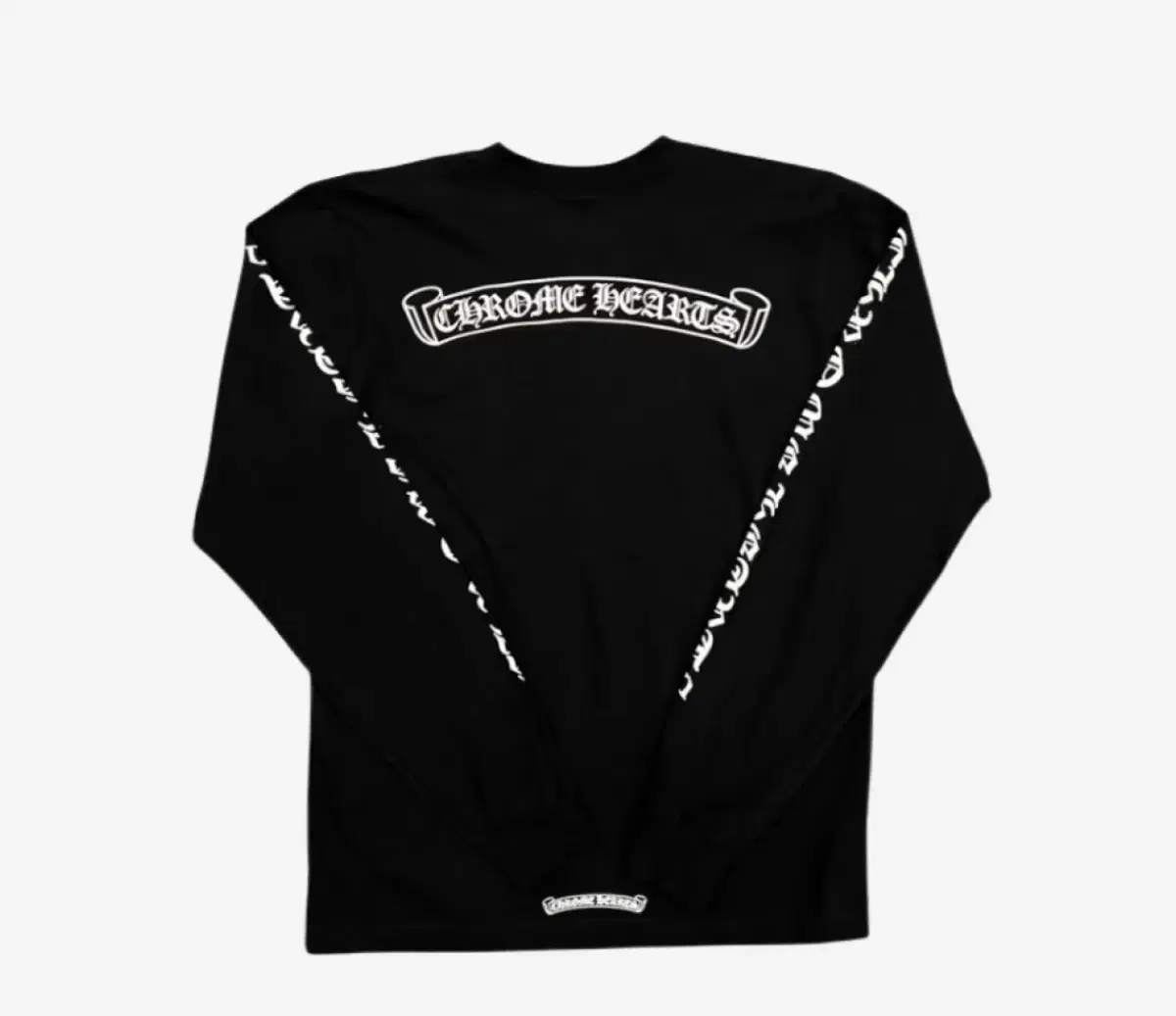 Chrome Hearts Scroll Logo Long Sleeve M New Item