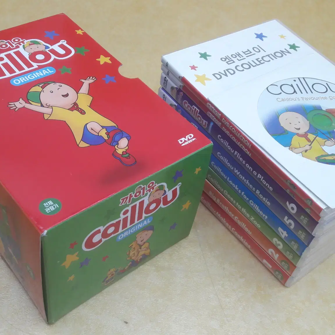 Caillou ORIGNAL DVD