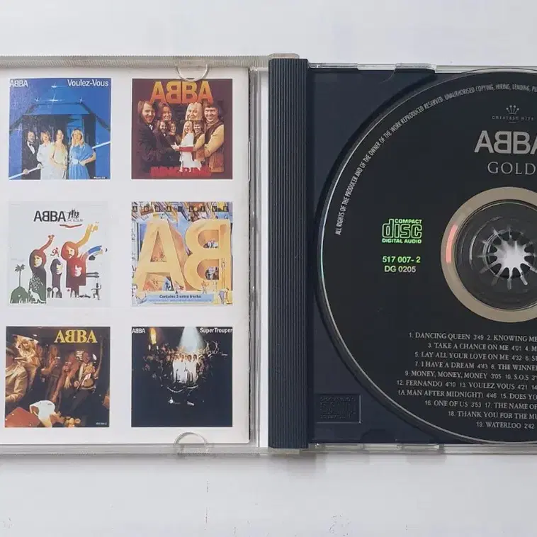 아바 ABBA GOLD 베스트 앨범 음악 CD