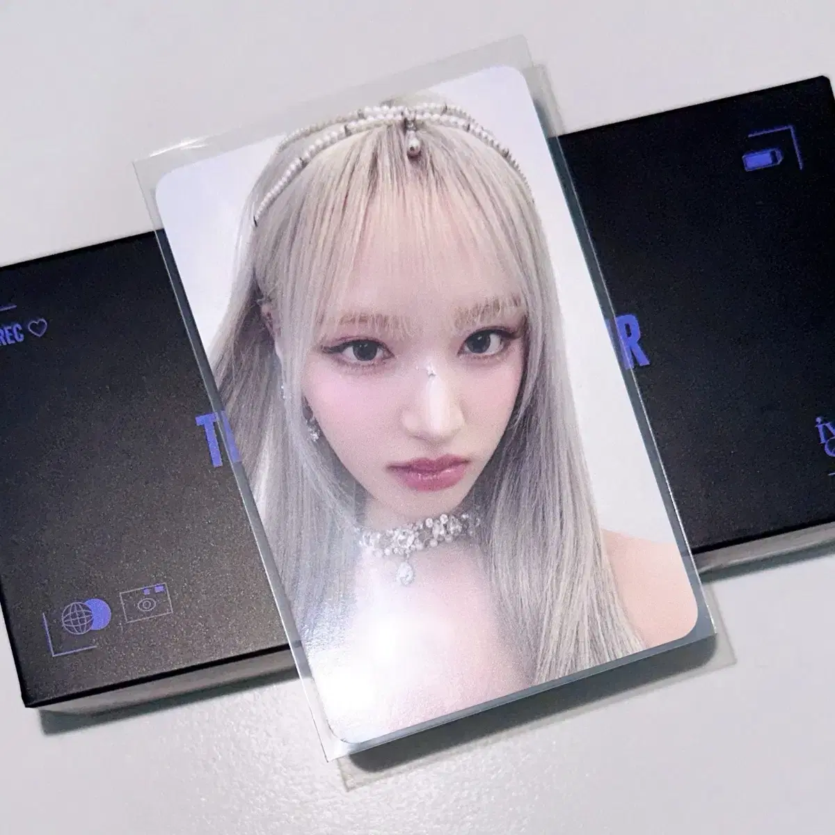【4枚セット】ive CINEMA 韓国 ポップアップ リズ IVE | 아이브 ive Cinema pop up MD lightstick Bag photocard