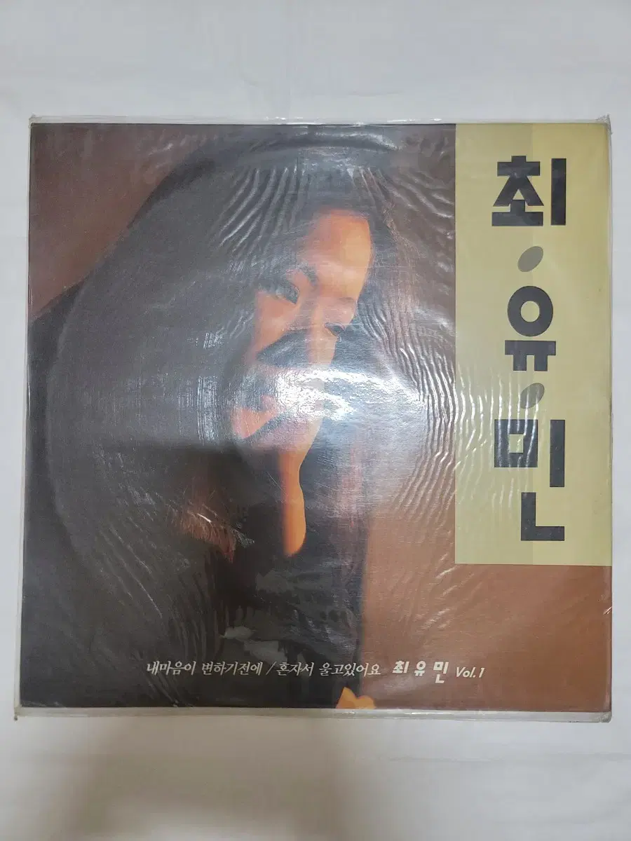 최유민 lp 미개봉 김광석 함춘호 김범룡 작사곡