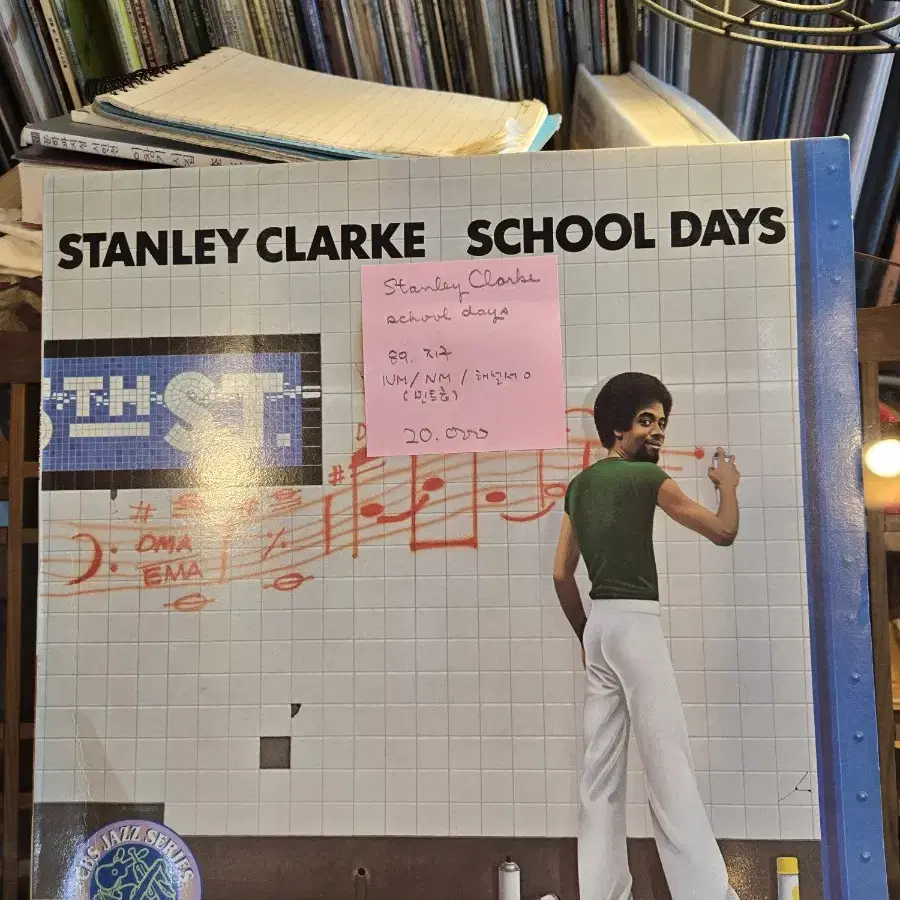 Stanley Clarke.school days.89.지구.민트급lp