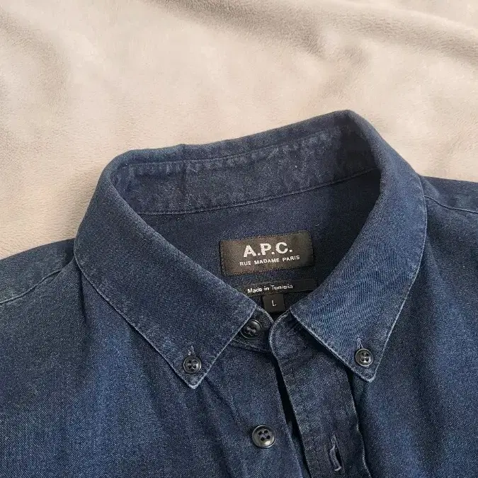 APC 데님셔츠 L