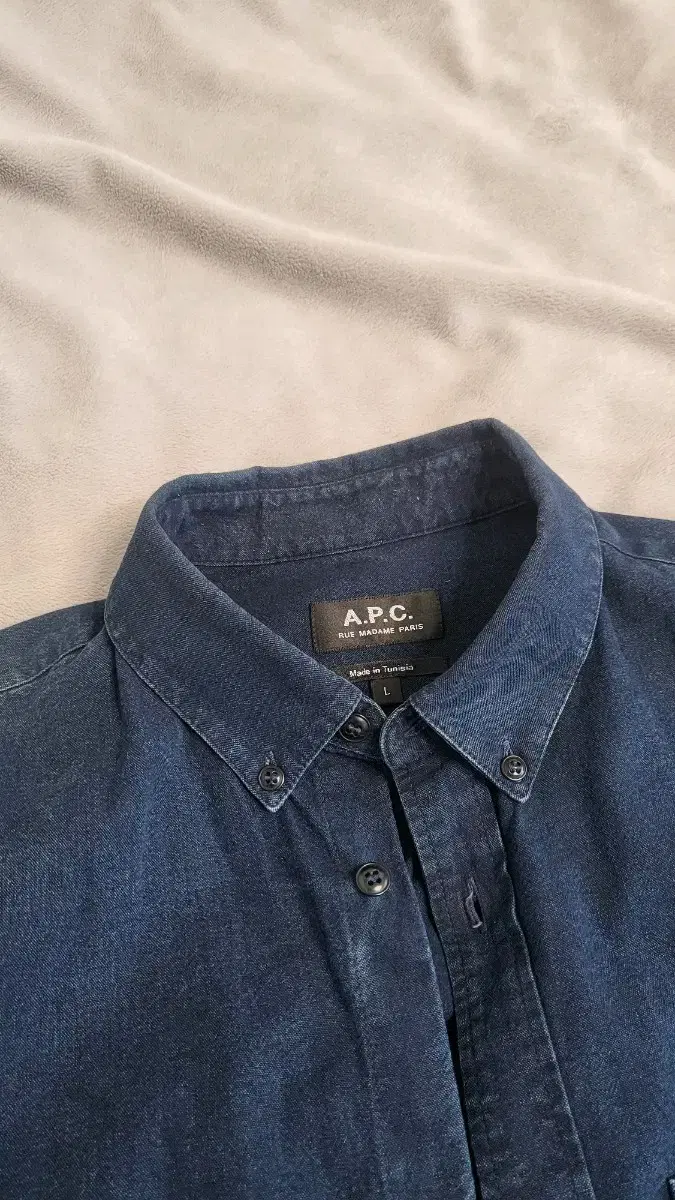 APC 데님셔츠 L