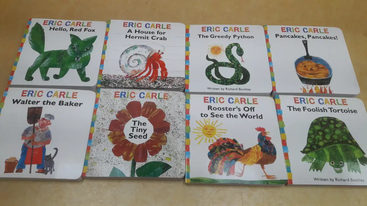 The Eric carle Library 8 Board Books