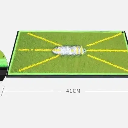 골프 스윙 연습 훈련 매트 아이언 샌드 연습기
