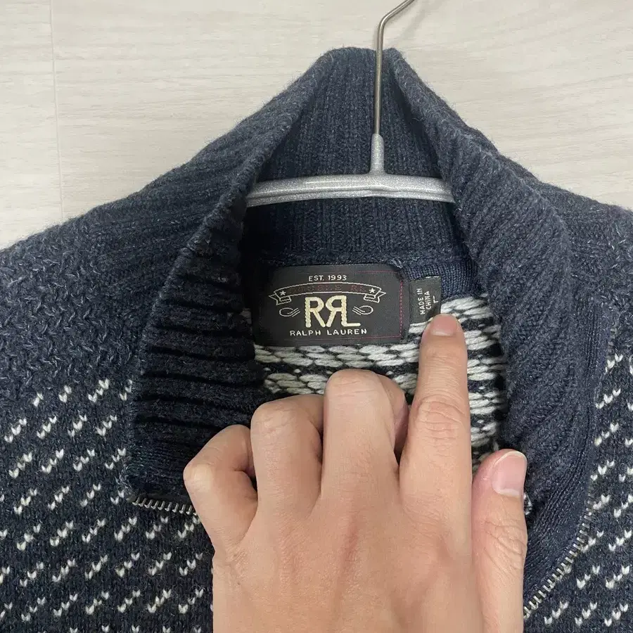 RRL 더블알엘 울 스웨터 사이즈L