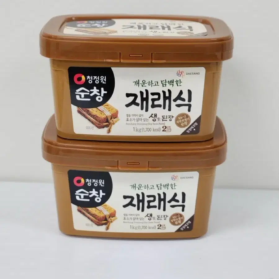 청정원 순창 재래식 생된장 2kg