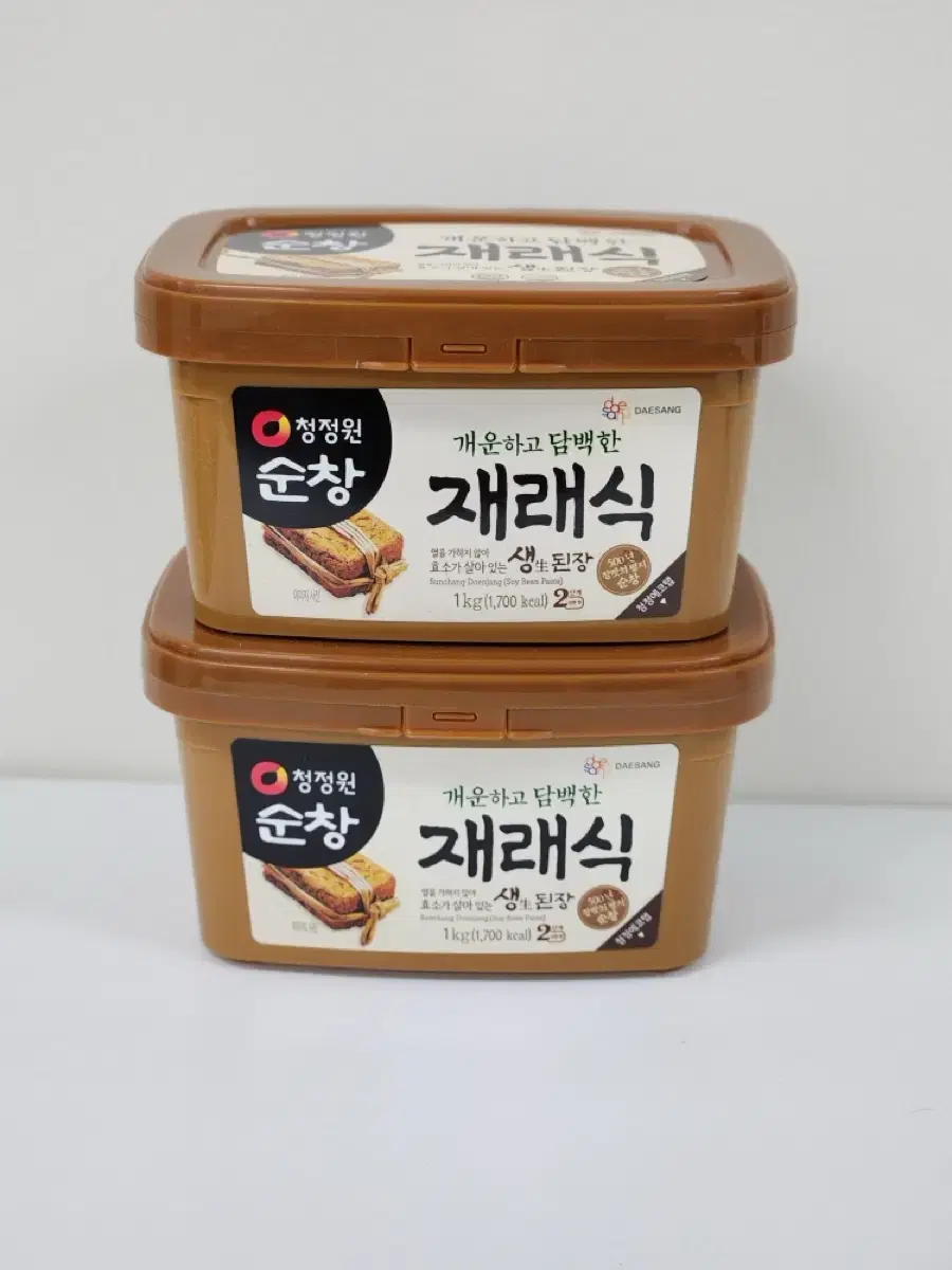 청정원 순창 재래식 생된장 2kg