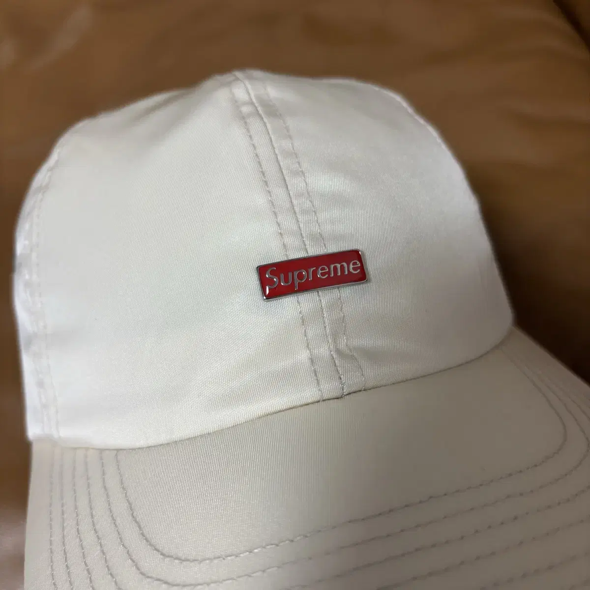 Supreme 슈프림 6패널 볼캡 모자 (Small Logo Stone)