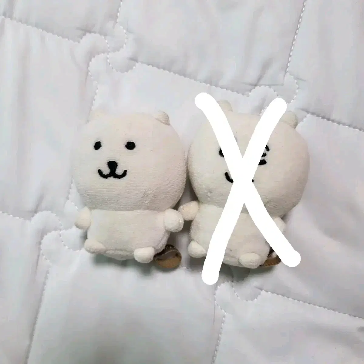 앉은 농담곰 담곰이 8cm 누이 인형 키링