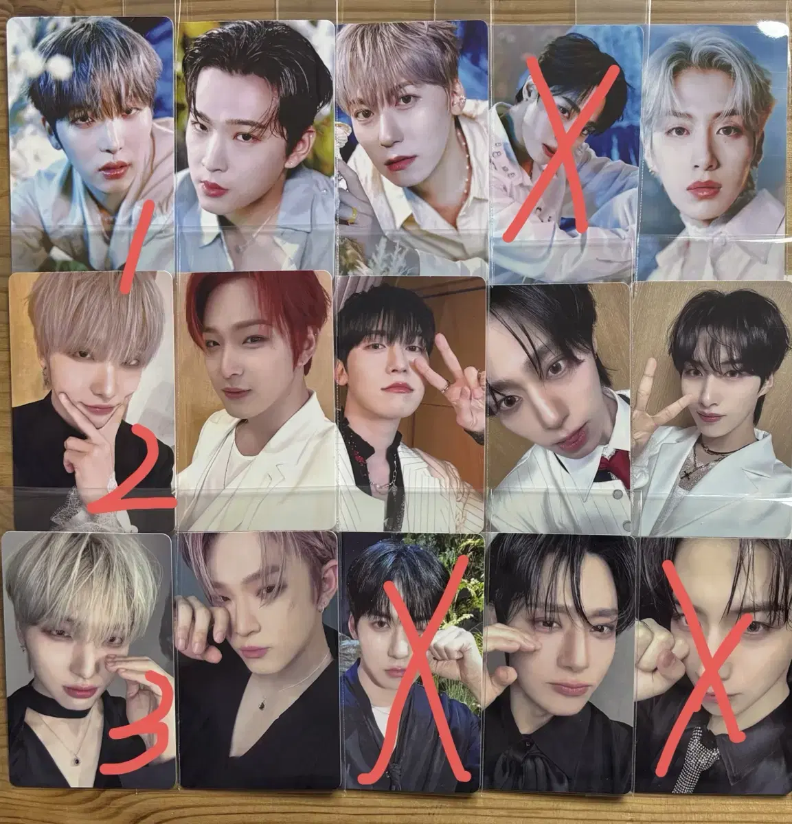 Oneus World Tour Random Trading kard Photocard