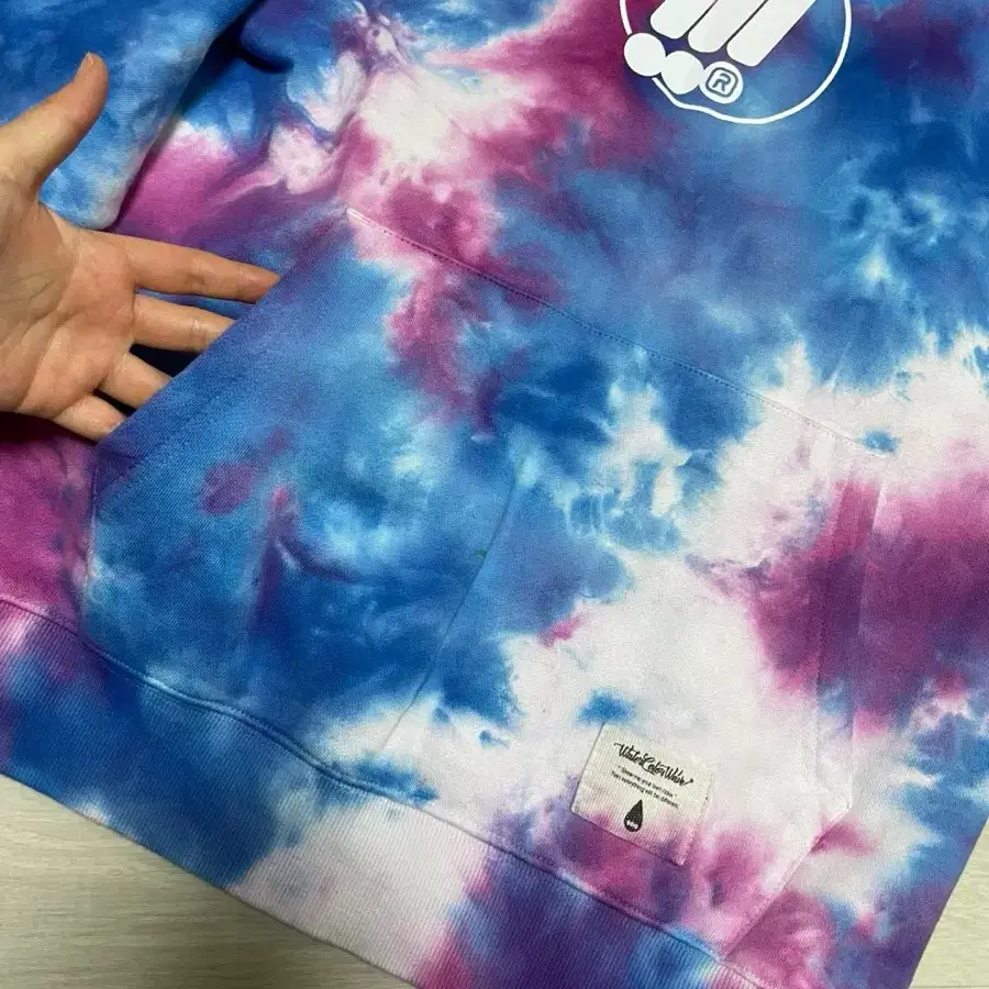 마크엠 Tiedye 후드티 M 새상품