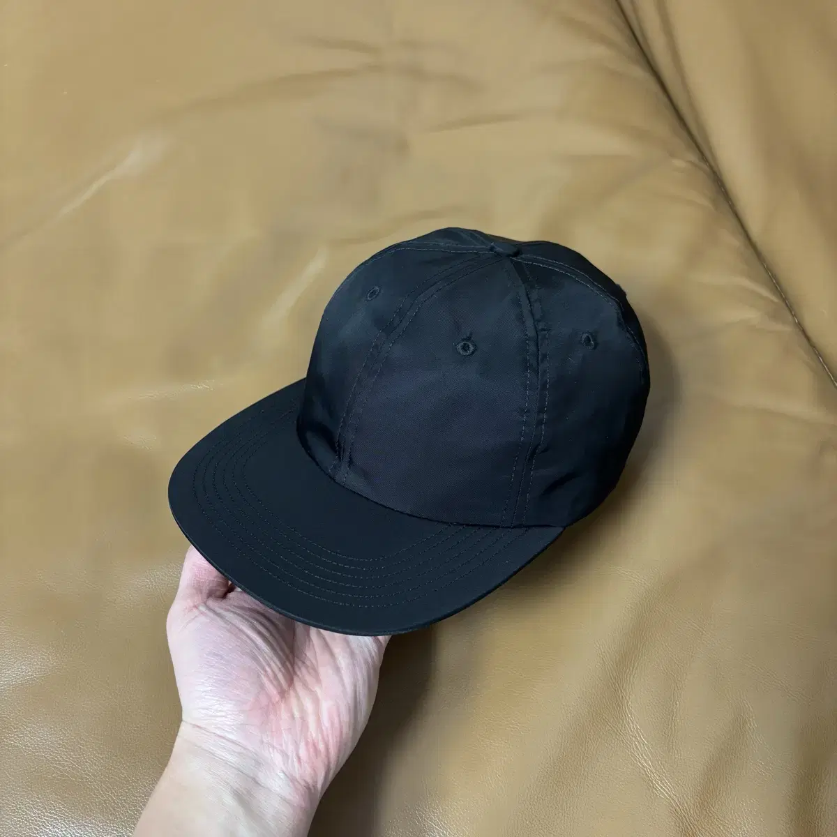 Supreme 슈프림 블랙 6패널 볼캡 모자 (Black)