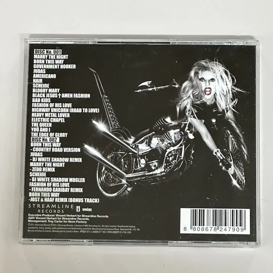 레이디 가가 / Born this way 2CD