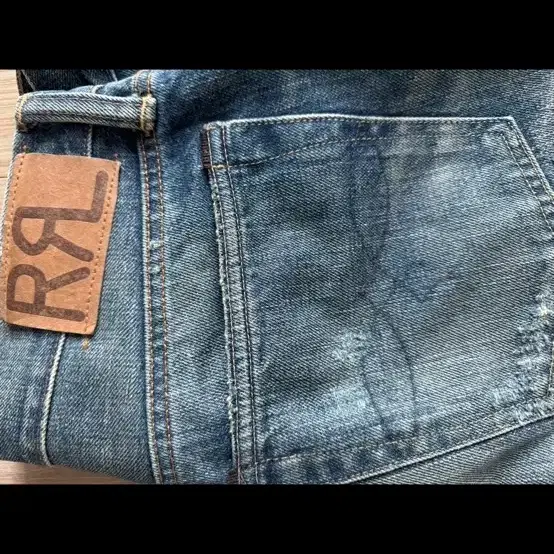 RRL 더블알엘 슬림내로우 데님팬츠