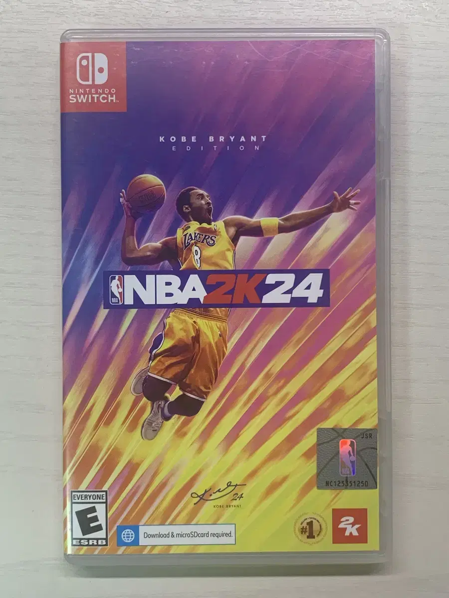 닌텐도 스위치 nba 2k 24 코비 브라이언트 에디션 판매합니다