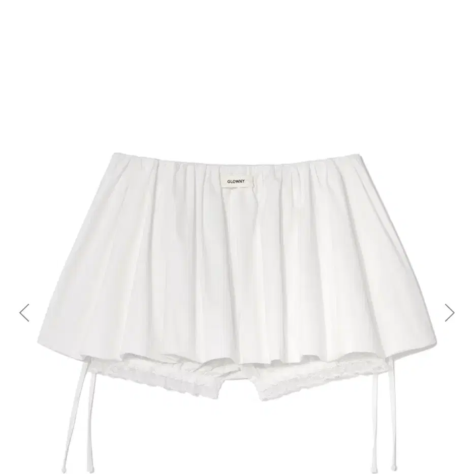 글로니 BUBBLE BLOOMER SKIRT 화이트 s