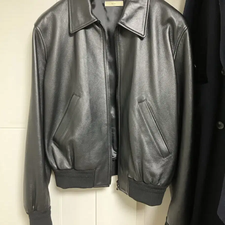 [s] recto 70s benn bomber leather 렉토가죽자켓