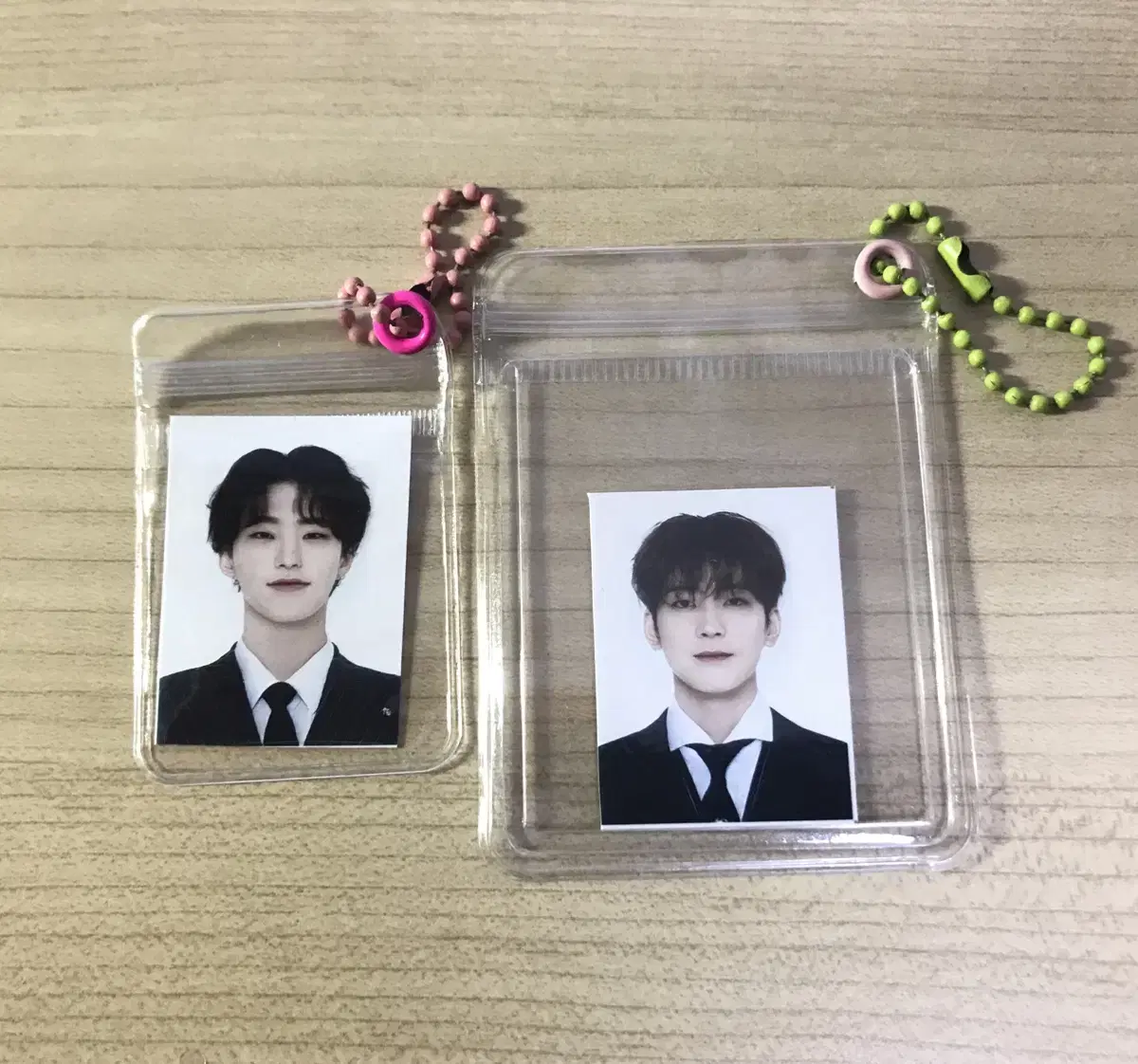 증명사진 키링)세븐틴 보넥도  투바투 아이브 투어스 엔시티증명사진 키링