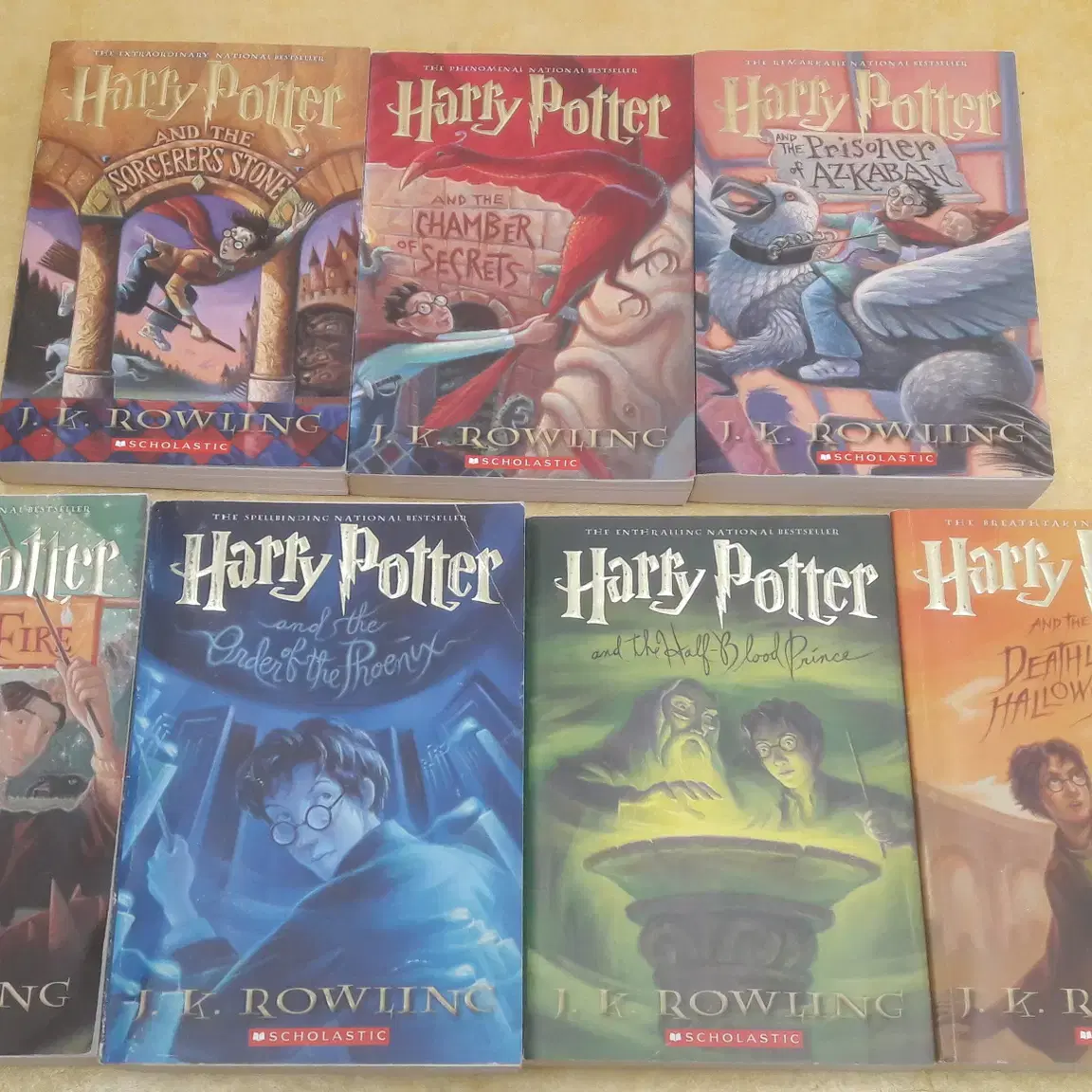 Scholastic Harry Potter 1~7부