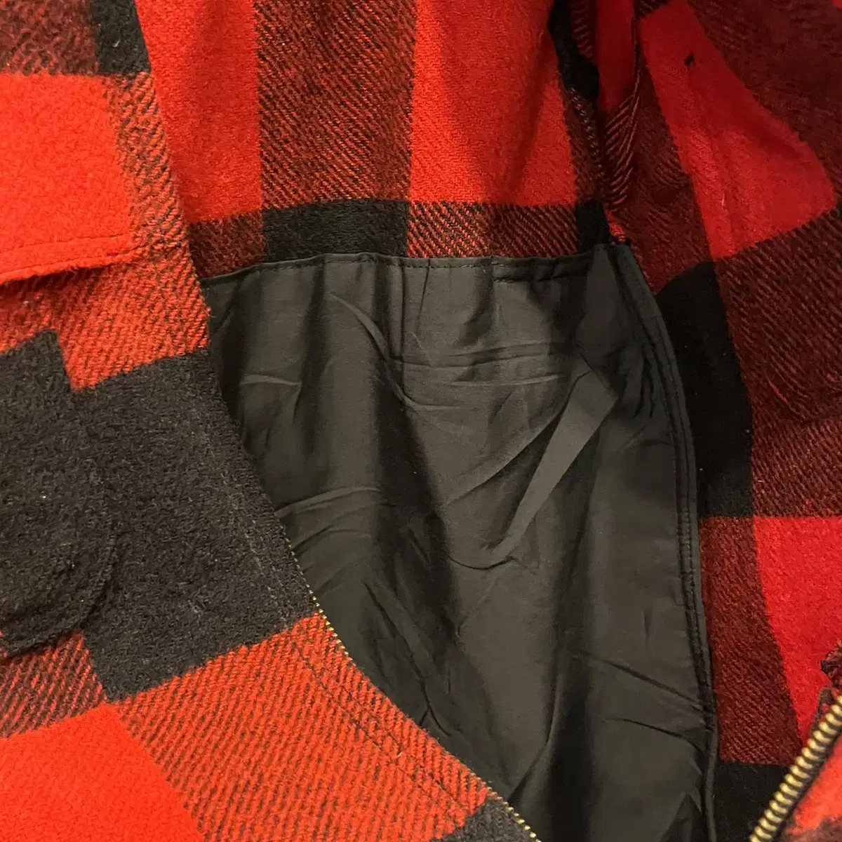 80s Woolrich 울리치 버팔로 체크 헌팅 자켓