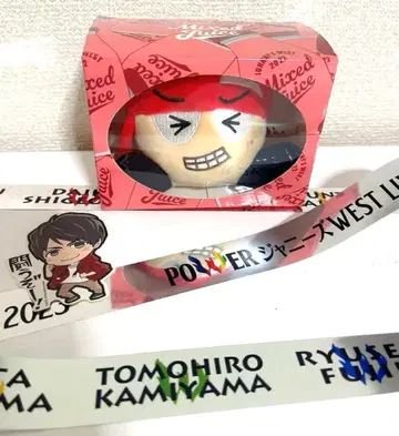 WEST 인형 & 스티커 덤으로 은색 테이프 포함 시게오카 다이키 님