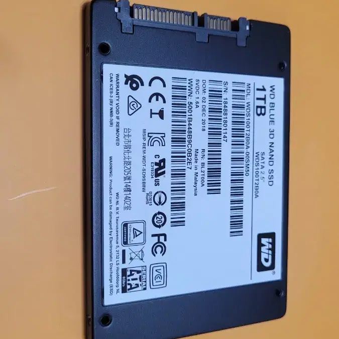 wd ssd 1테라 ssd 1tb 신품급