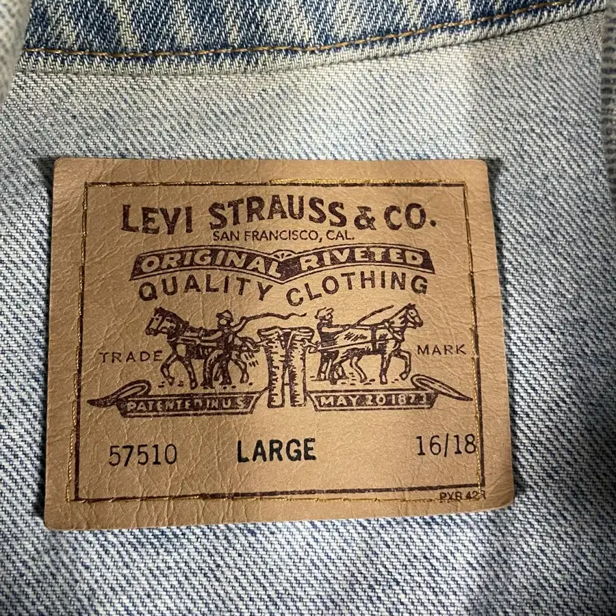 90s Levis 57510 usa 트러커