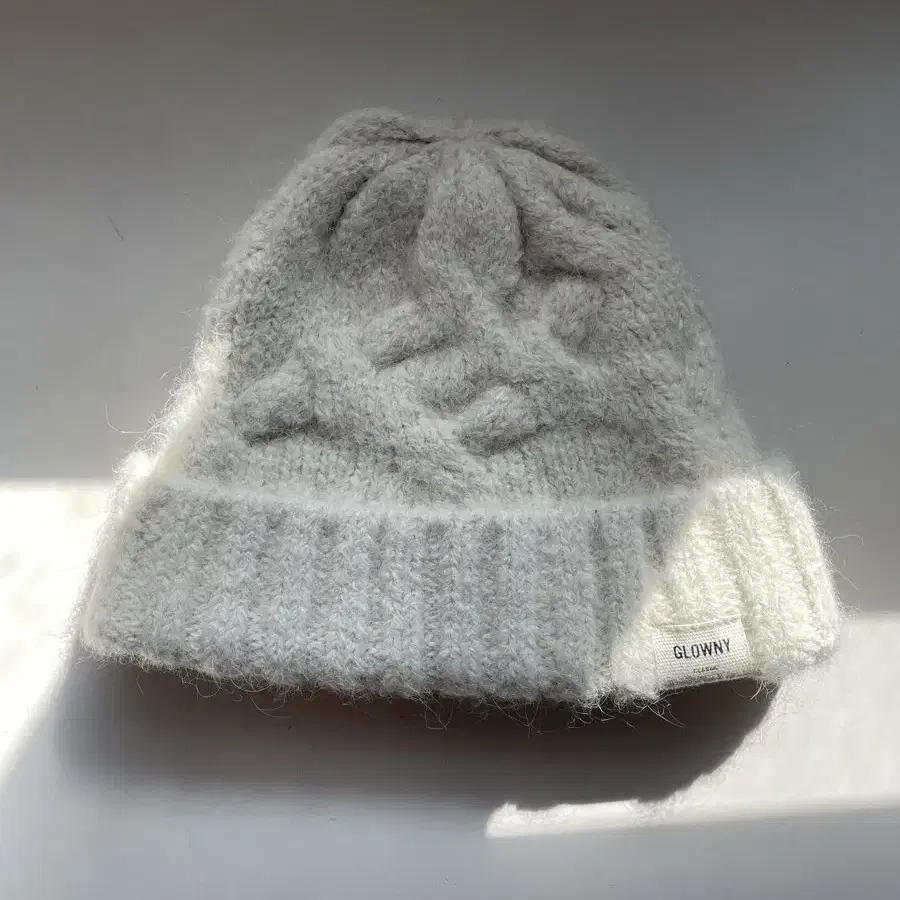 글로니(glowny) G CABLE BEANIE (IVORY) 비니