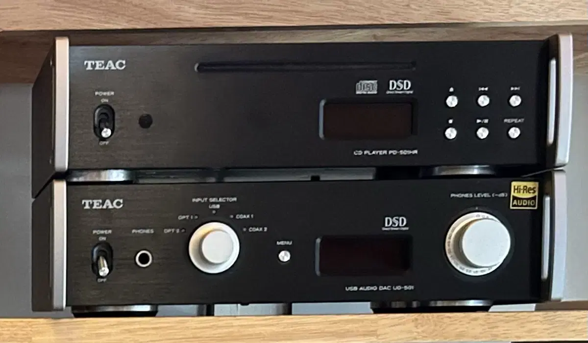 티악 teac dac ud-501,cdp pd-501