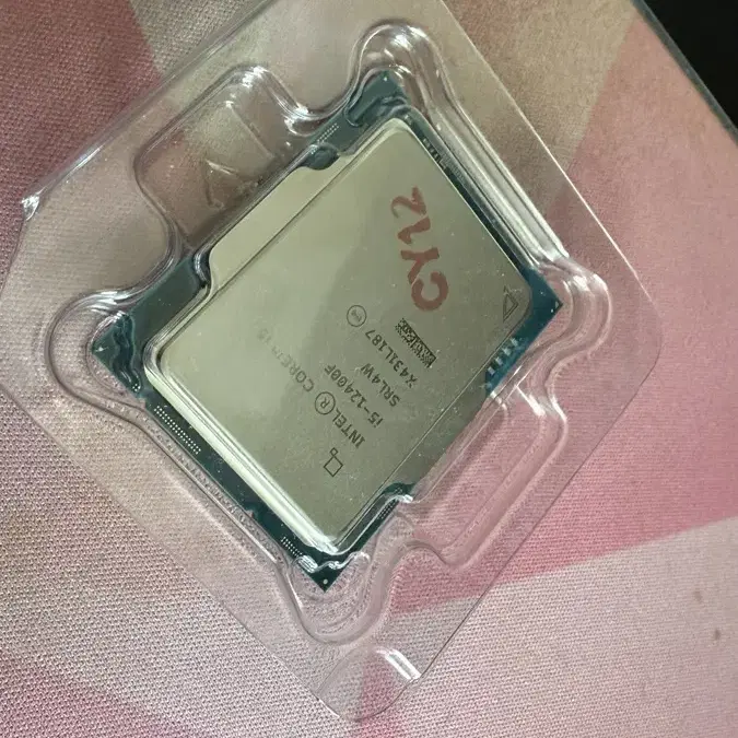 Intel i5-12400f(벌크) 판매합니다