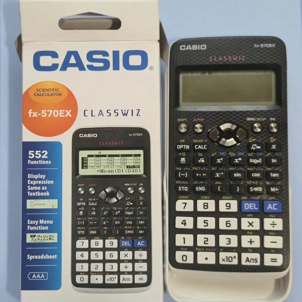 CASIO fx-570EX 카시오 공학용 계산기