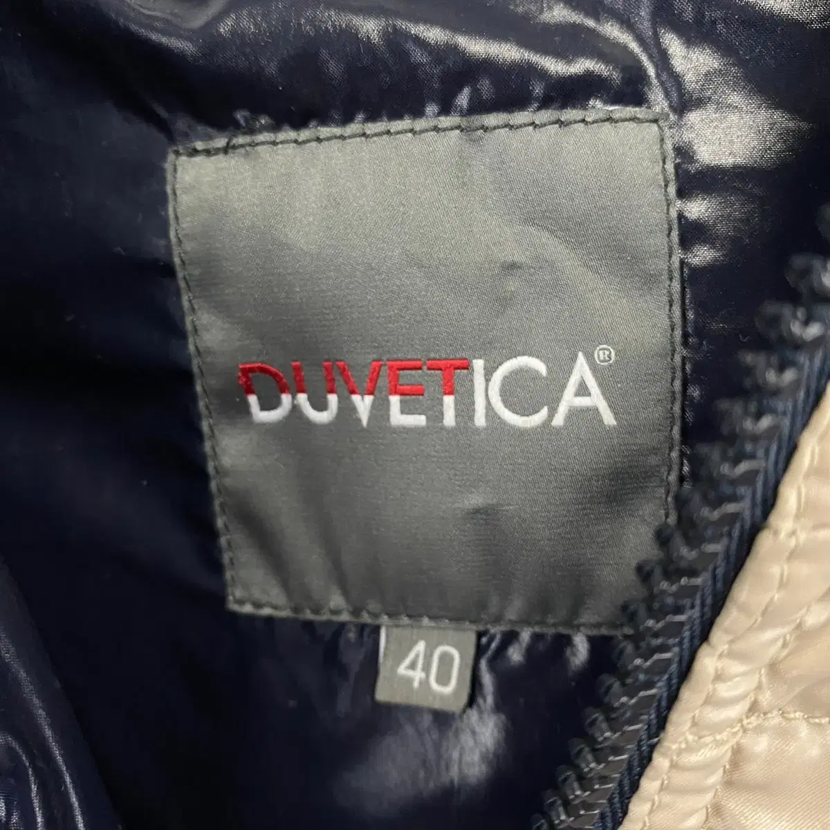 빈티지 DUVETICA 구스 다운 패딩 파카