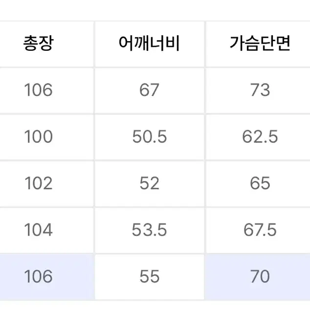 무신사스탠다드 실버 폭스퍼 롱패딩 XXL