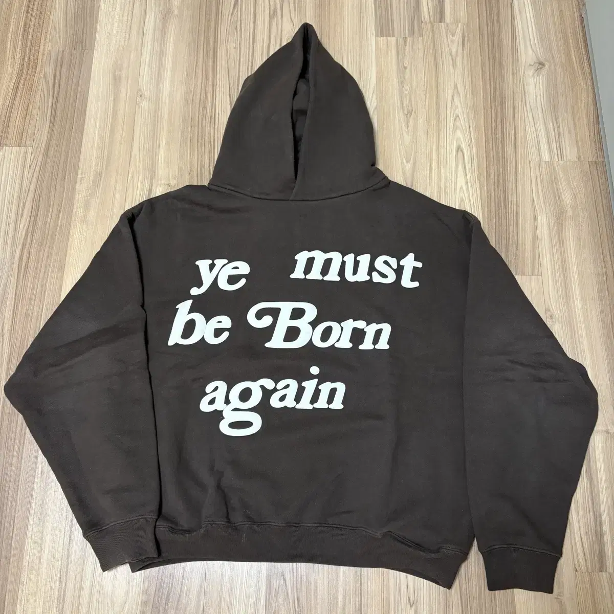 CPFM ye must be born again 후드 브라운 L