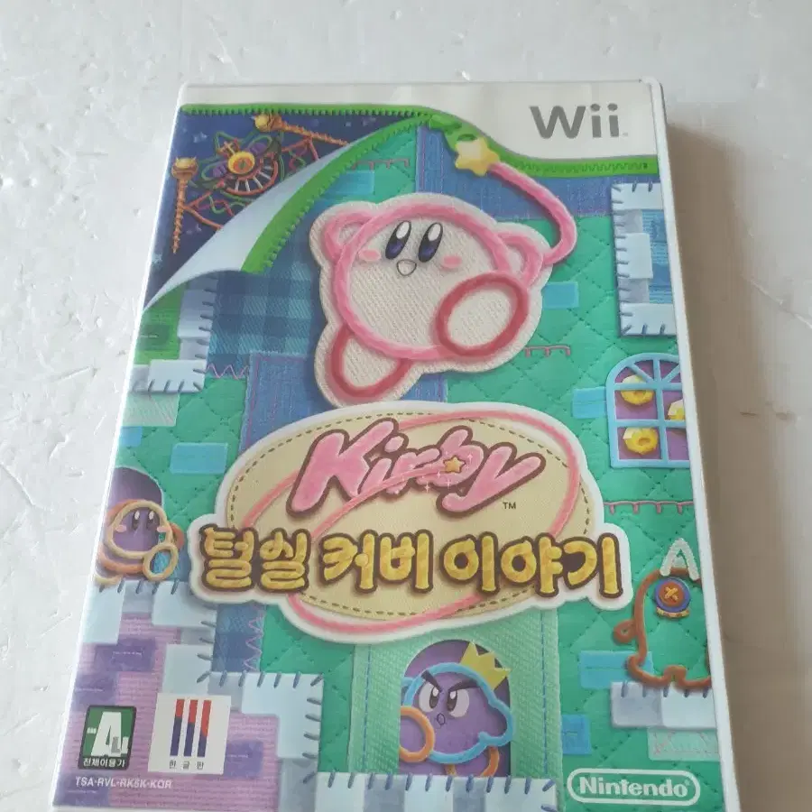 Wii 털실 커비 이야기 게임