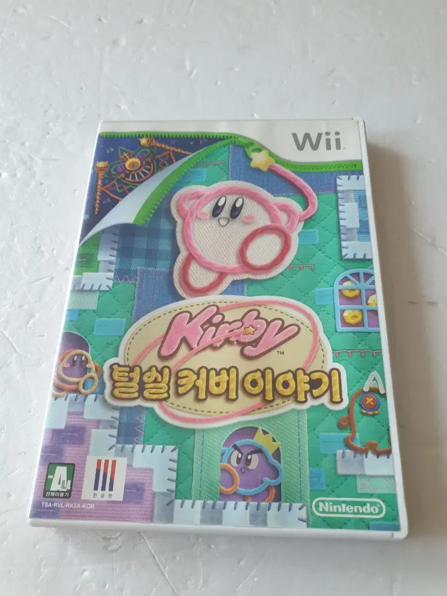 Wii 털실 커비 이야기 게임