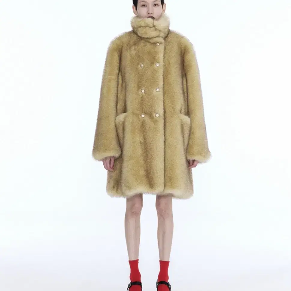 낸시부 퍼 코트 nancyboo fur coat