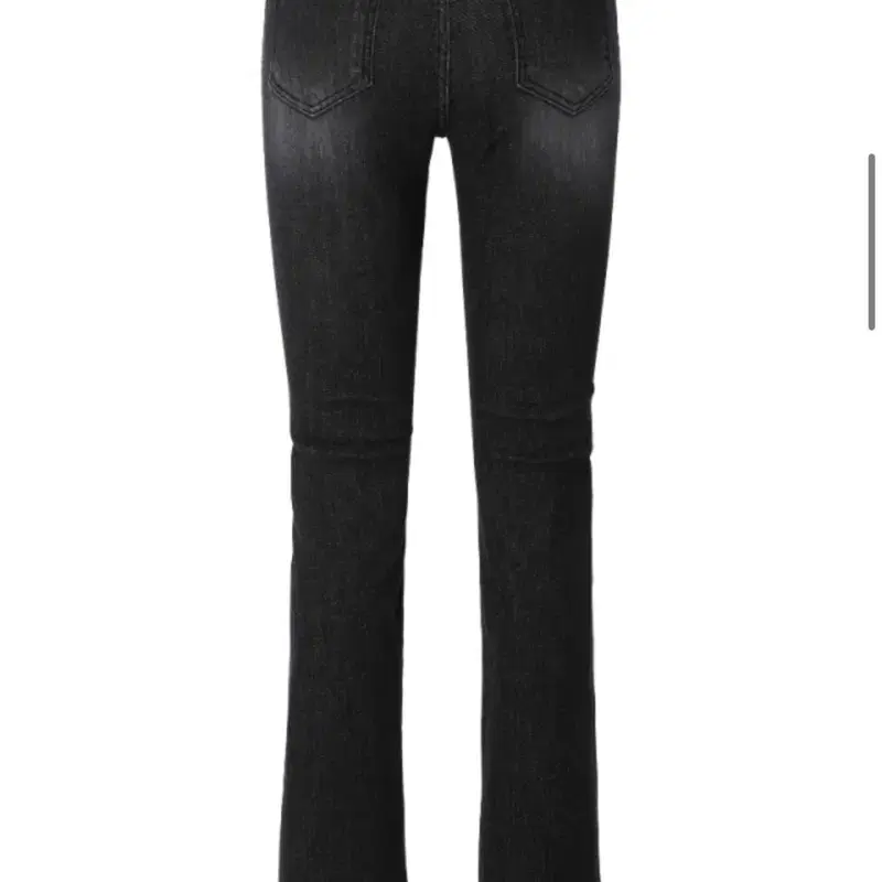 쓰리타임즈 5501 Bootcut black jeans