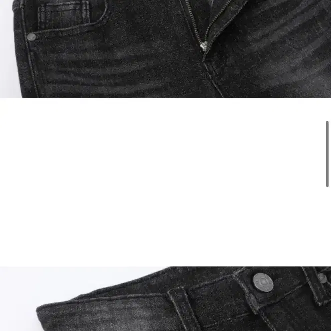 쓰리타임즈 5501 Bootcut black jeans