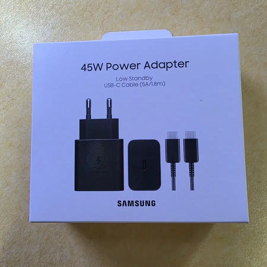 미개봉 삼성 45w usb c 충전기 판매