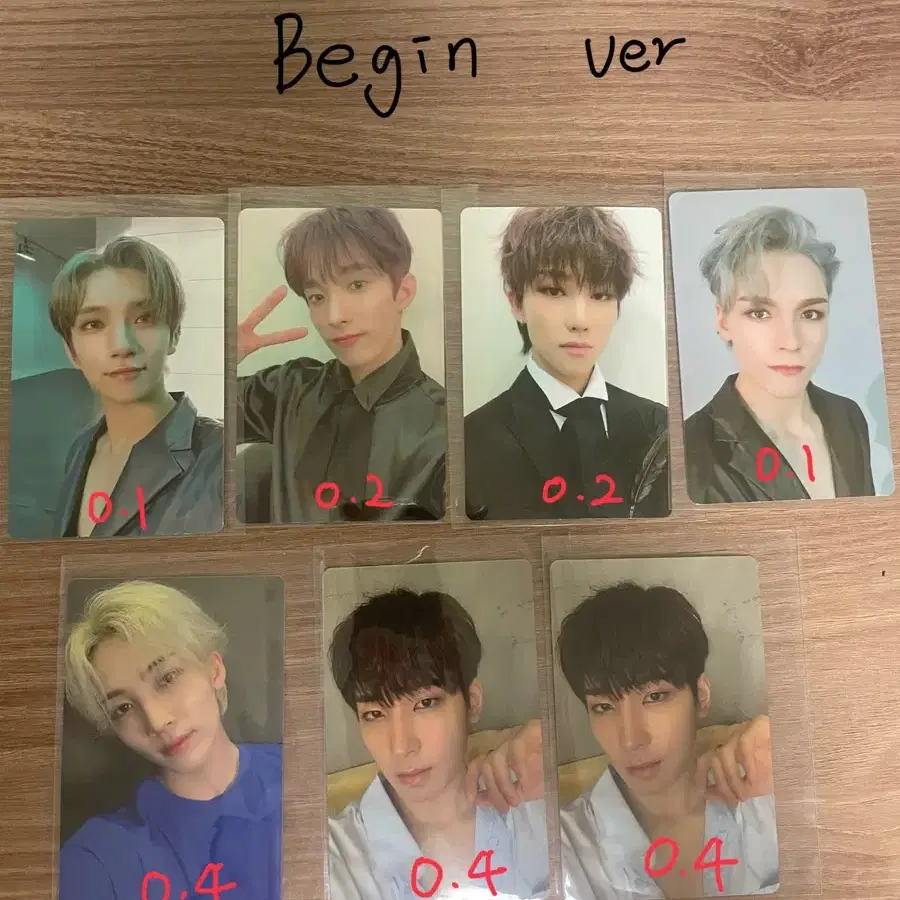 세븐틴 An Ode 언오드 독 포카 / Begin ver