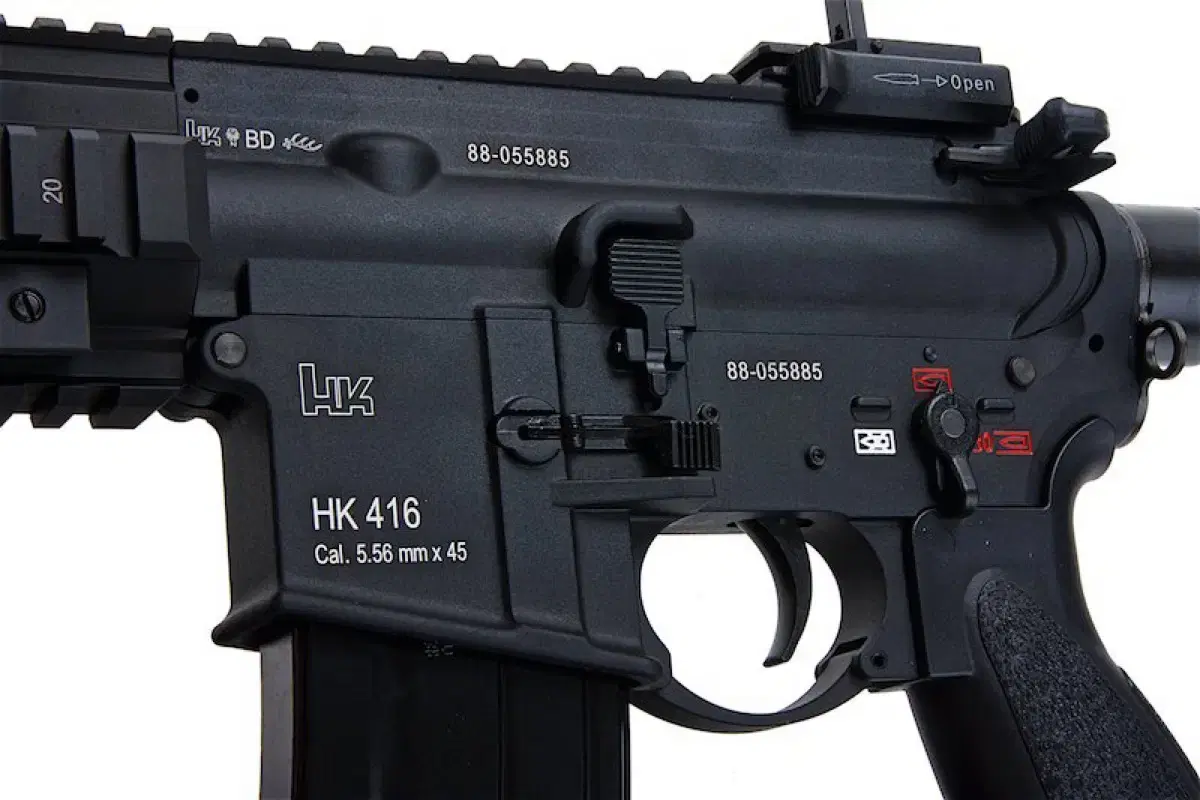 E&C HK416A5 메탈 흑색 하부리시버(하부바디)