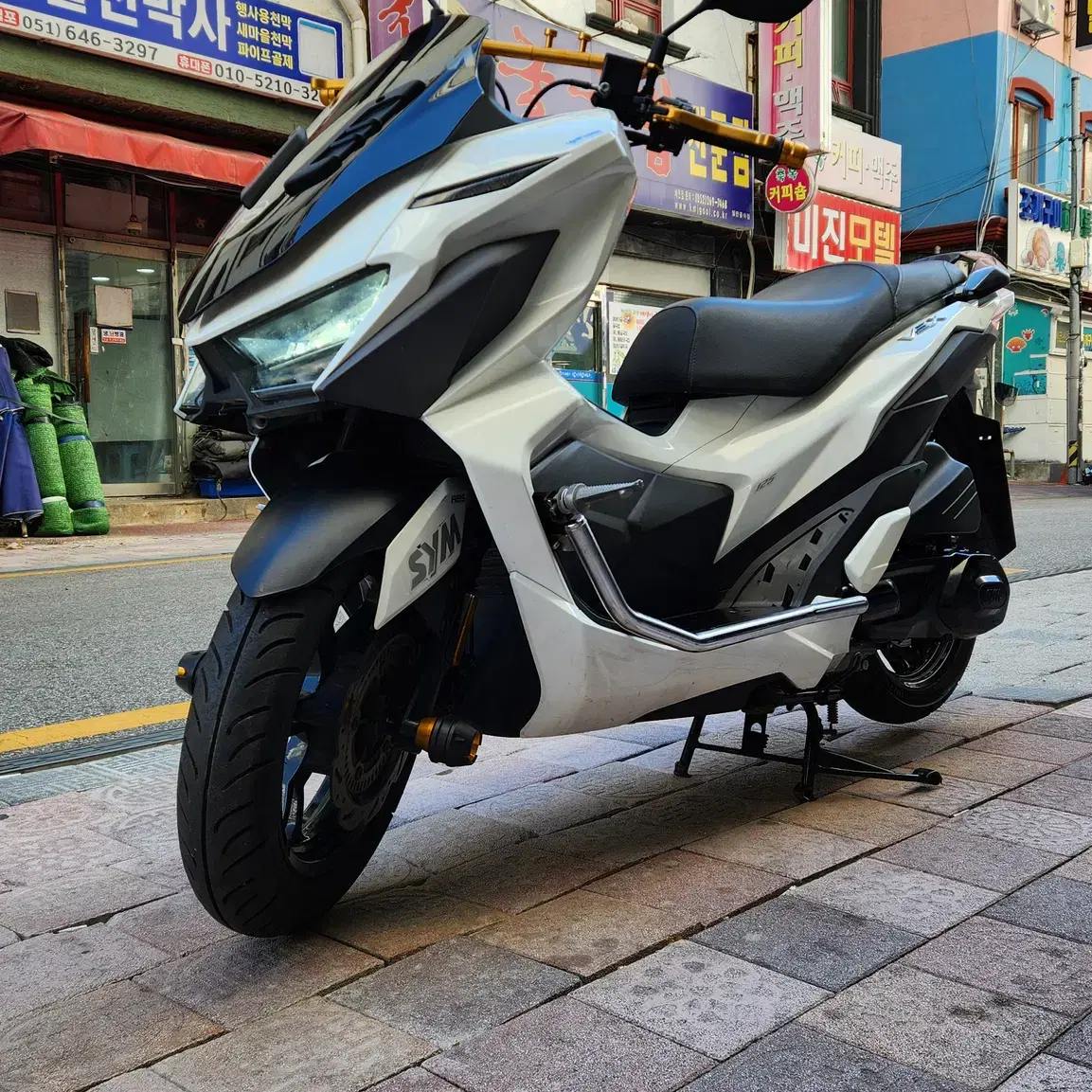 센터판 S급 SYM VSX125 (22년식)판매합니다.