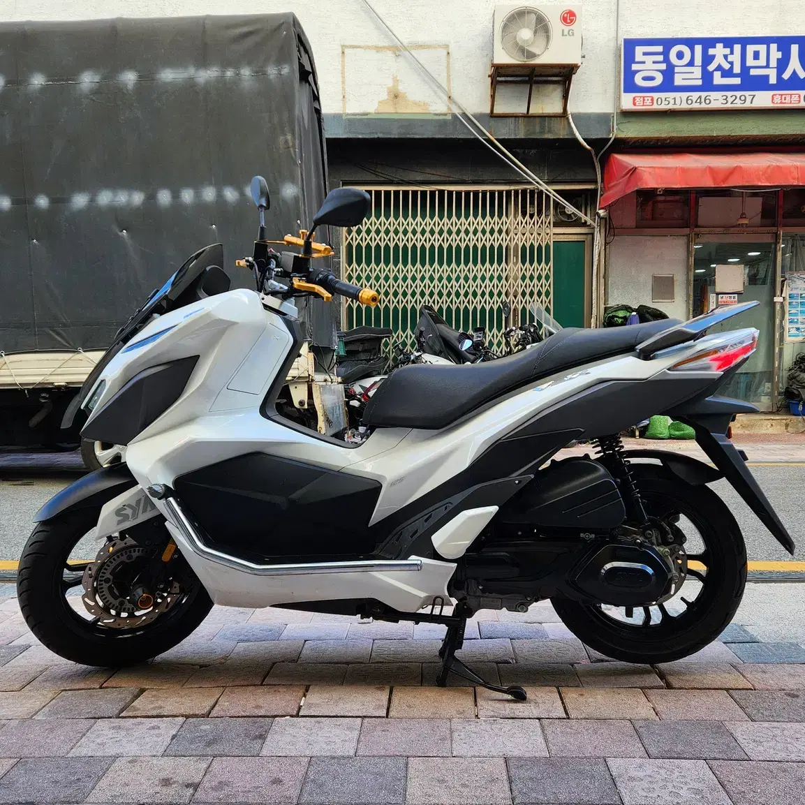 센터판 S급 SYM VSX125 (22년식)판매합니다.