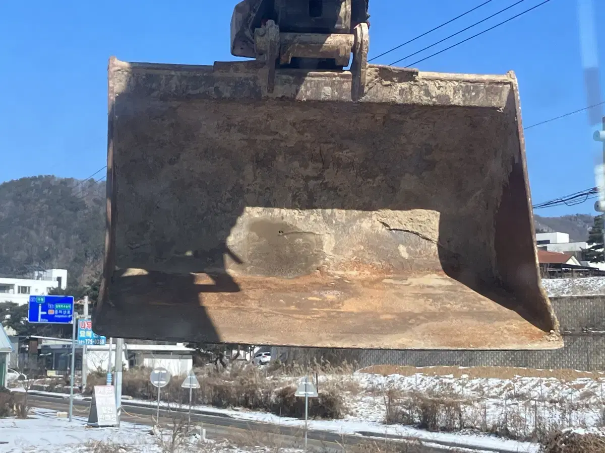 06 6w 굴삭기 굴착기 대바가지 바가지 버켓