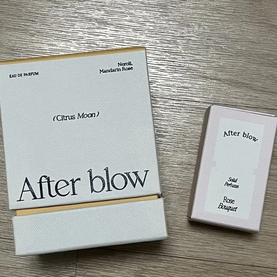 After Blow 애프터블로우 시트러스문 로즈부케 향수 판매