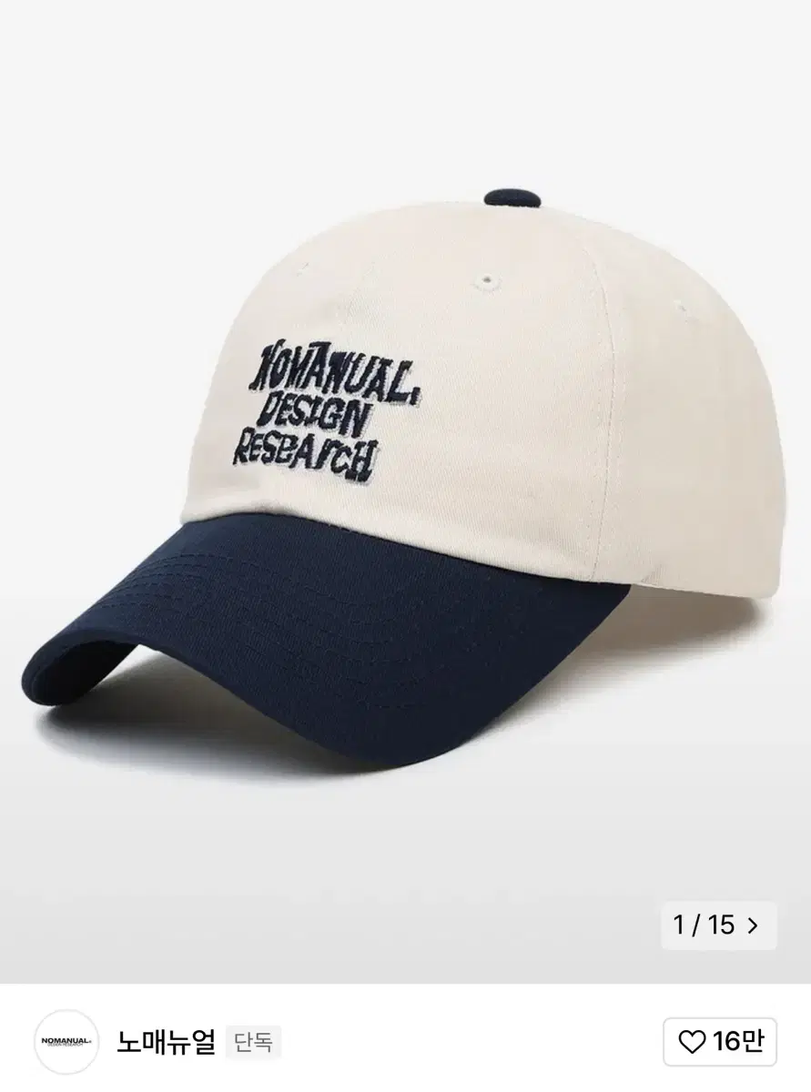 [모자] 노매뉴얼 DOODLE BALL CAP - DARK NAVY